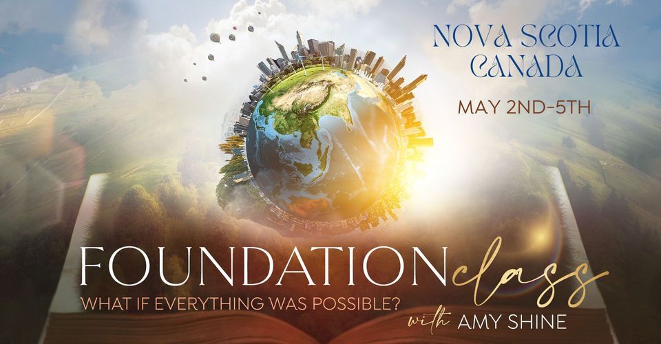 Foundation Class live with Amy Shine in Nova Scotia, Canada | 2nd - 5th May