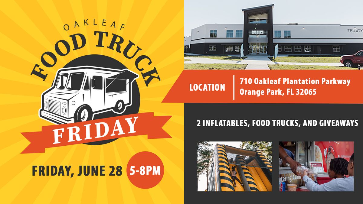 Oakleaf FREE Inflatables \/\/ Food Truck Friday!