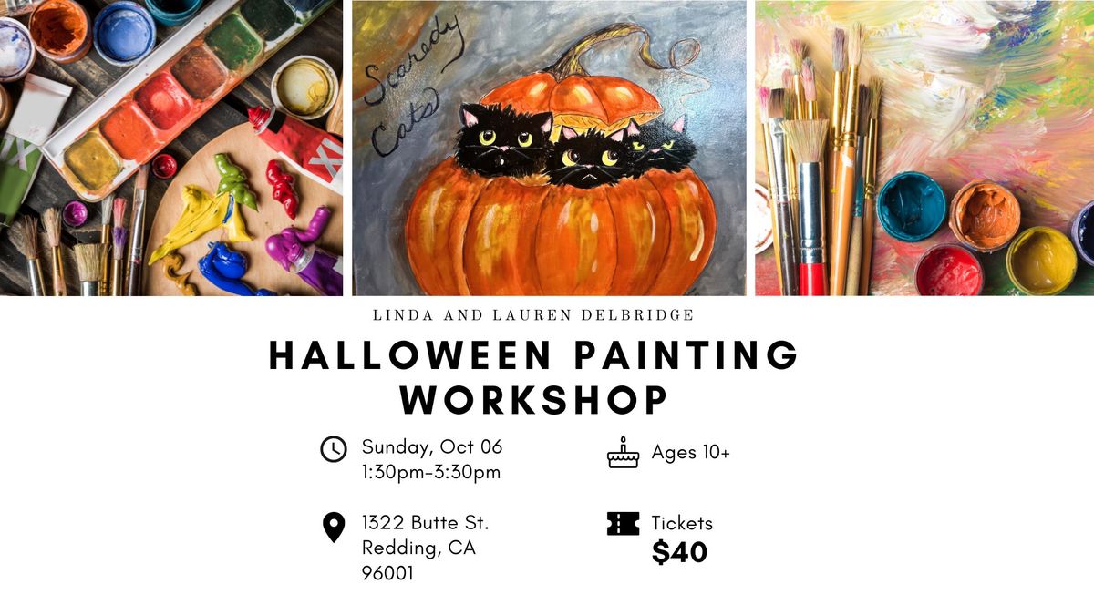 Halloween Painting Workshop (Ages 10+)