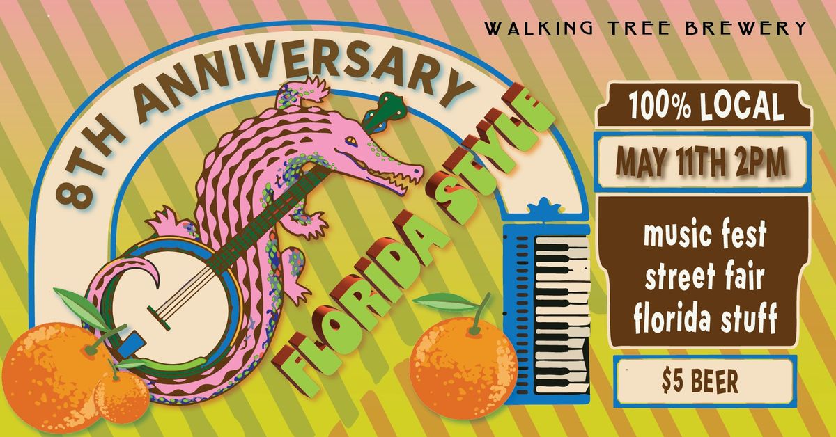 8th Anniversary Music Fest and Block Party - Florida Style