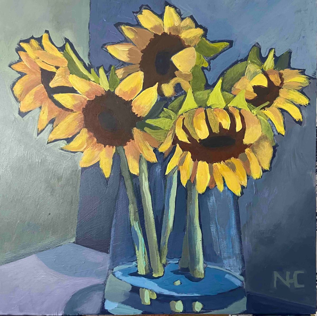 Nancy Carty- Beginner Acrylic- step by step instructions- take home a painting created by you!