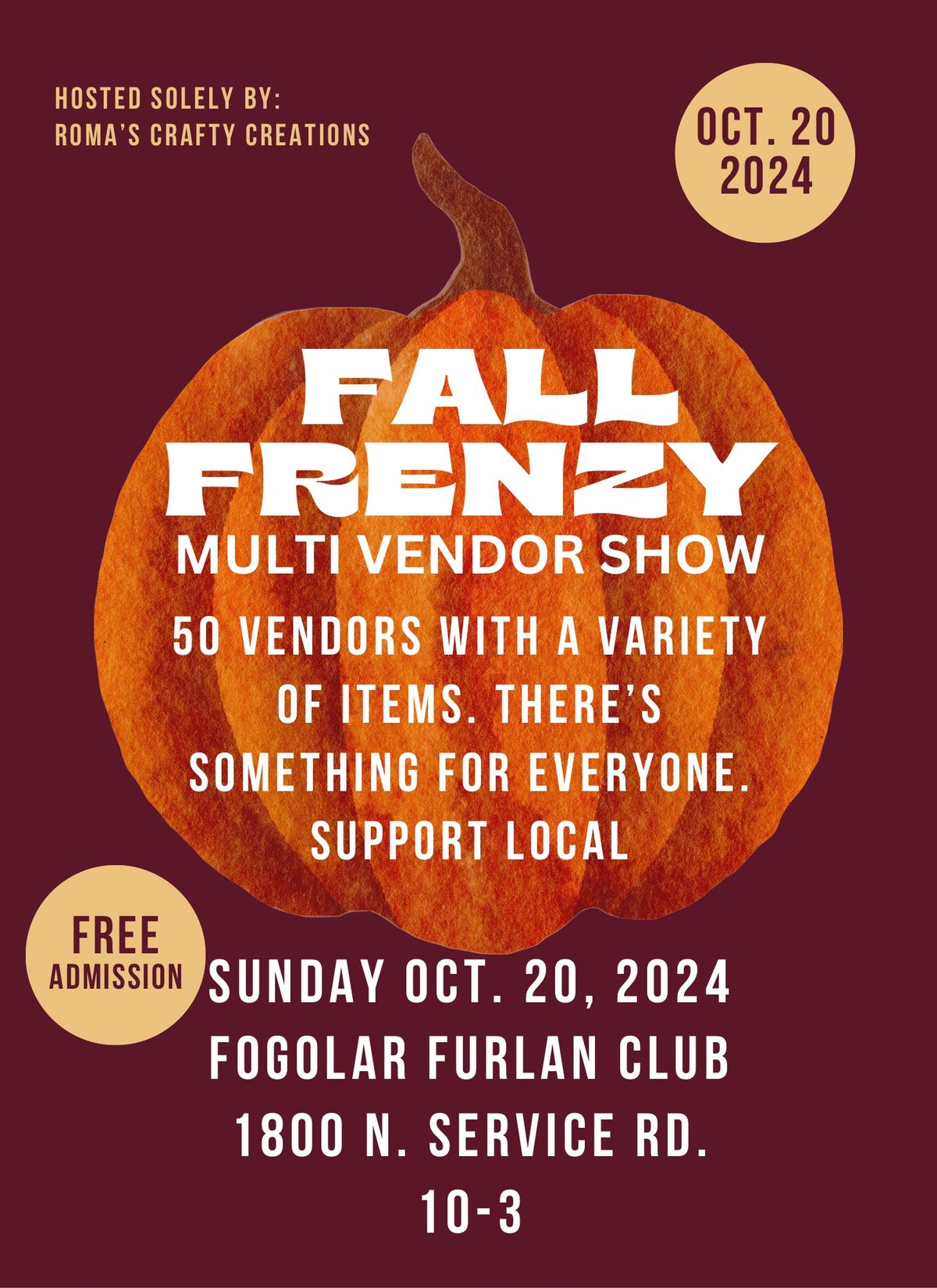 FALL FRENZY MULTI VENDOR SHOW