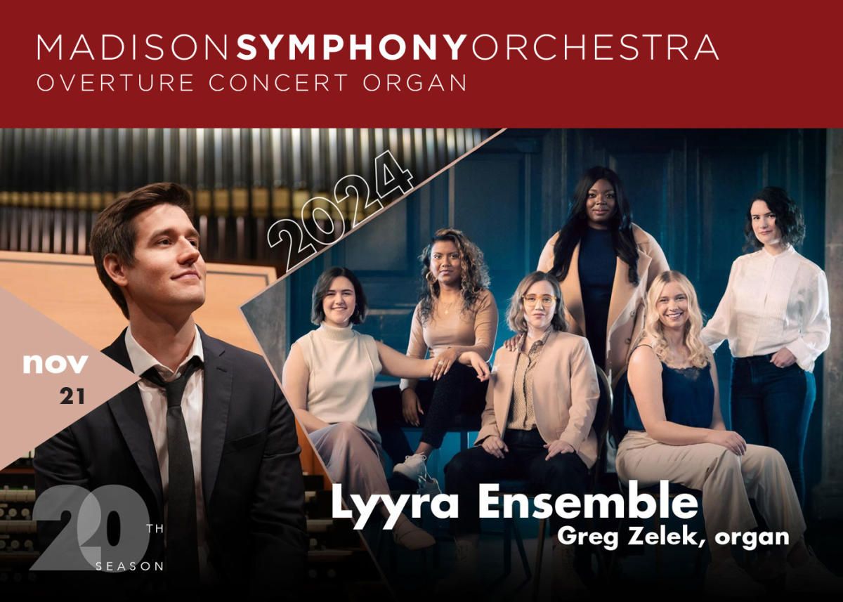 Lyyra Ensemble and Greg Zelek at Overture Center - Overture Hall