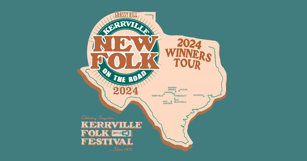 Kerrville's Grassy Hill New Folk 2024 Award Winners Tour