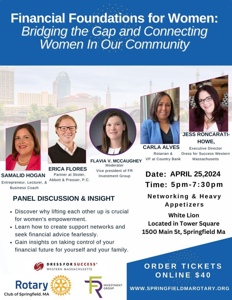 Financial Foundations for Women: Bridging the Gap and Connecting Women In Our Community