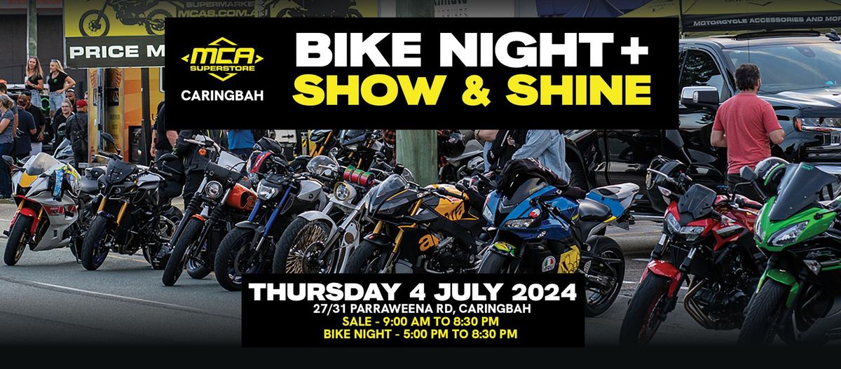 MCAS Bike Night & Show & Shine