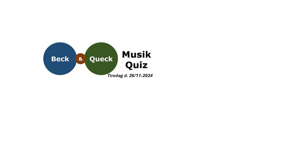 Beck & Queck Musikquiz November 2024