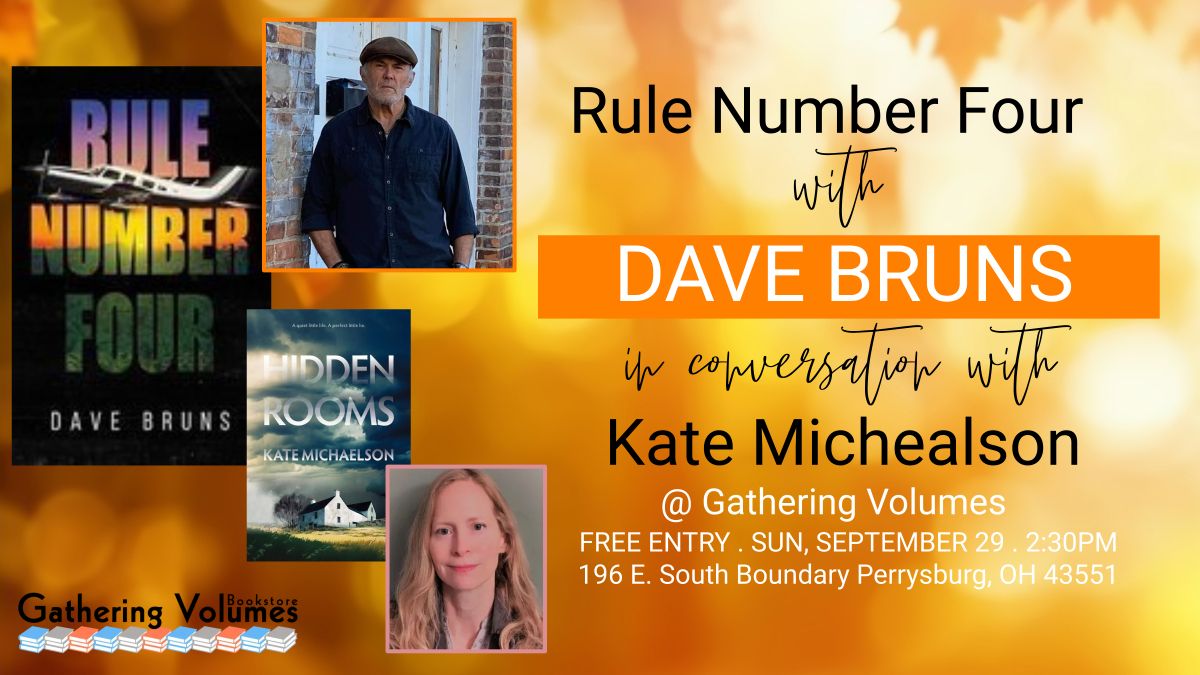 Book Release Celebration for Rule Number Four with author Dave Bruns!