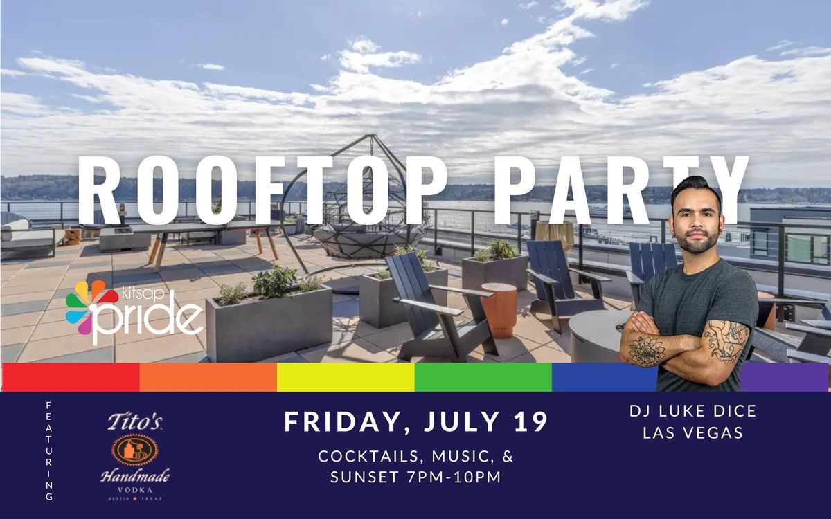 Rooftop Party - DJ, Cocktails, + Pride
