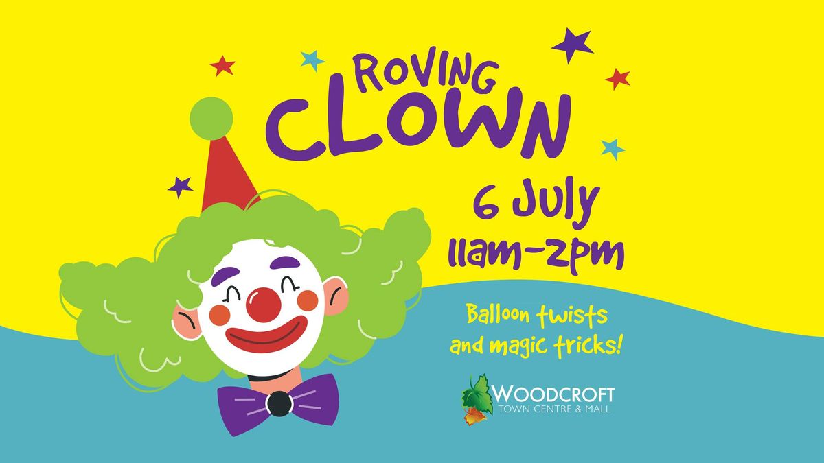 Balloon twists & magic tricks with the Roving Clown