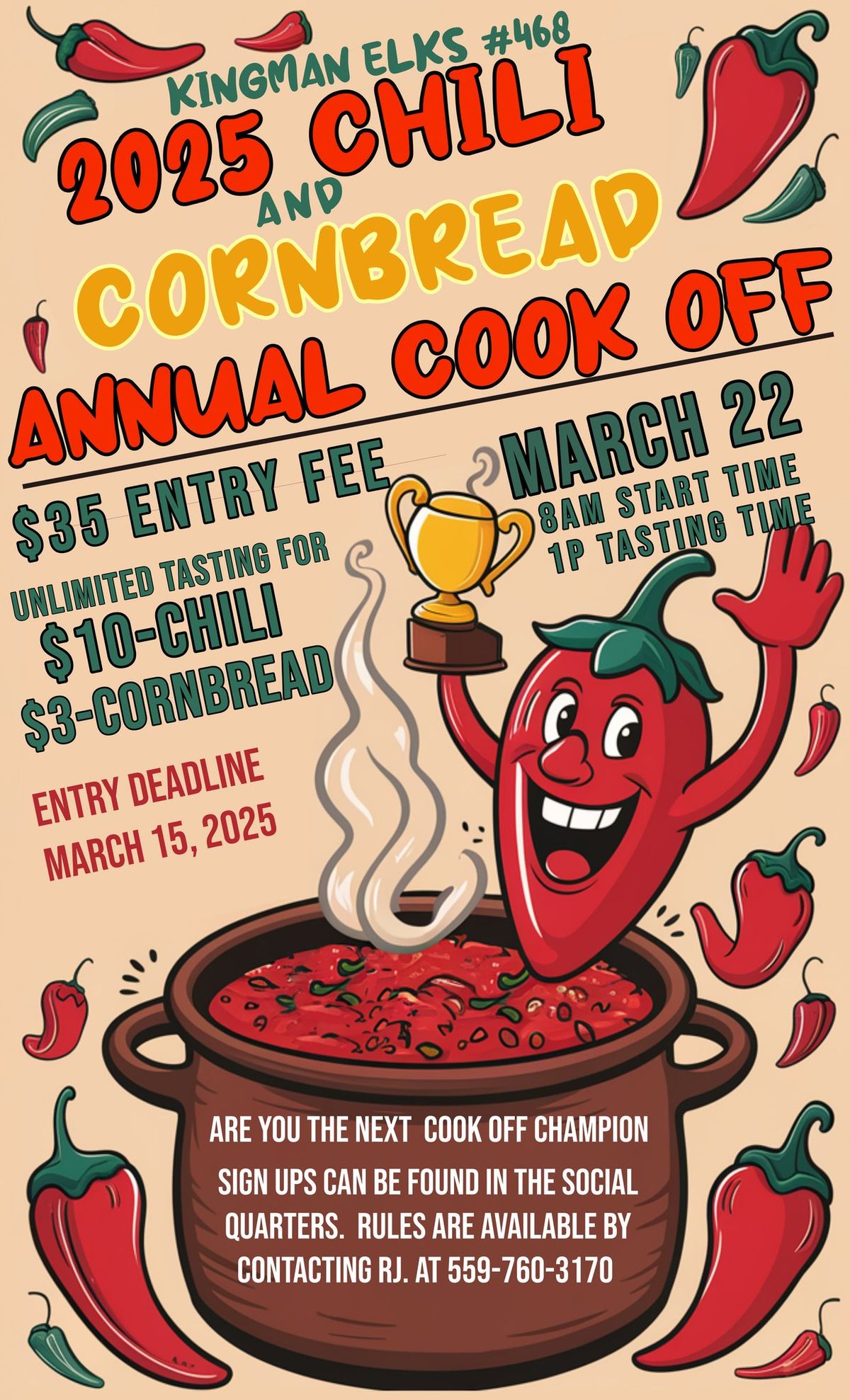 Chili and Cornbread Cook Off