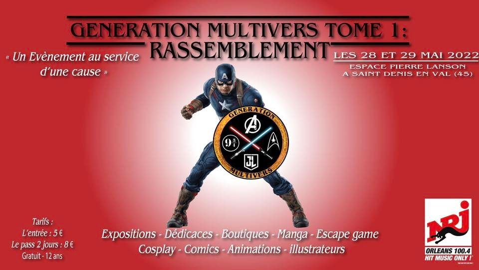 G\u00e9n\u00e9ration Multivers Tome1 : Rassemblement !!