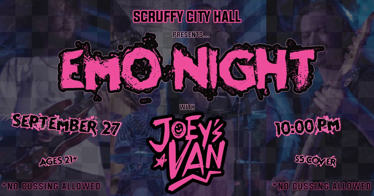 EMO NIGHT @ SCRUFFY CITY HALL