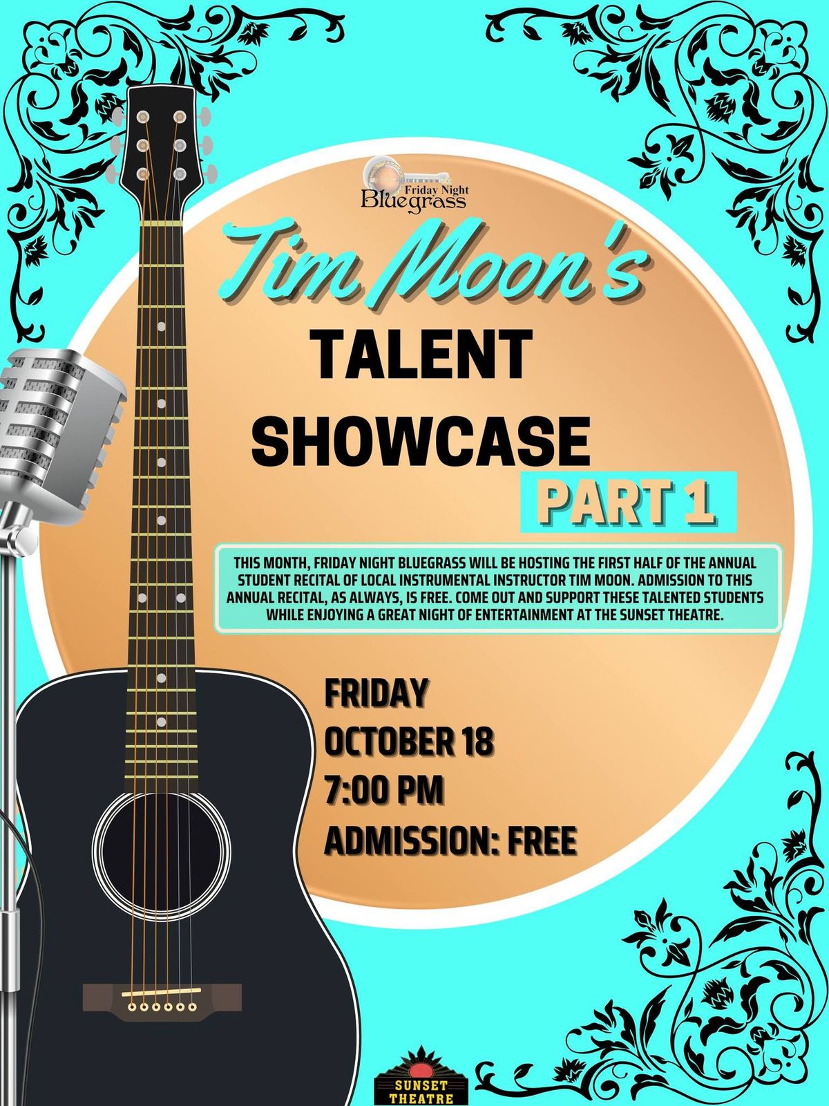 FRIDAY NIGHT BLUEGRASS: Tim Moon's Talent Showcase Part 1