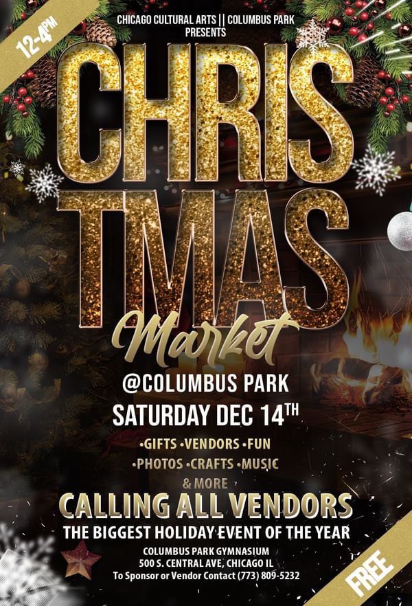 Christmas Market at Columbus Park