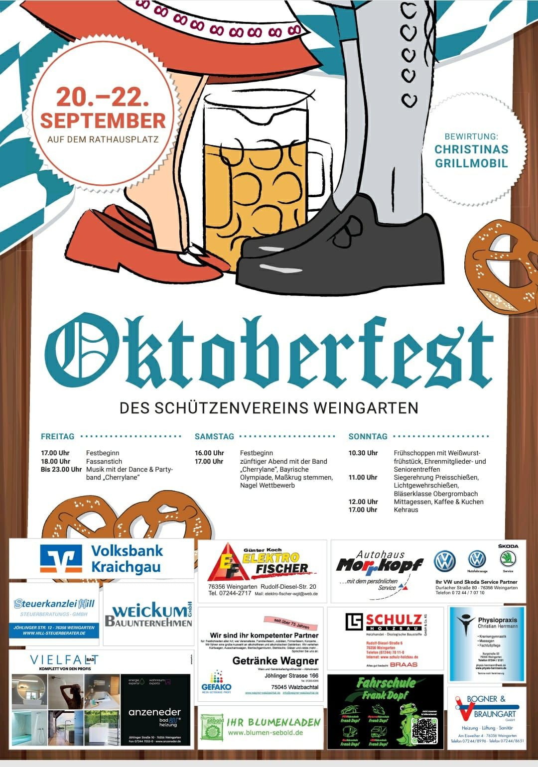 Oktoberfest des Sch\u00fctzenvereins Weingarten