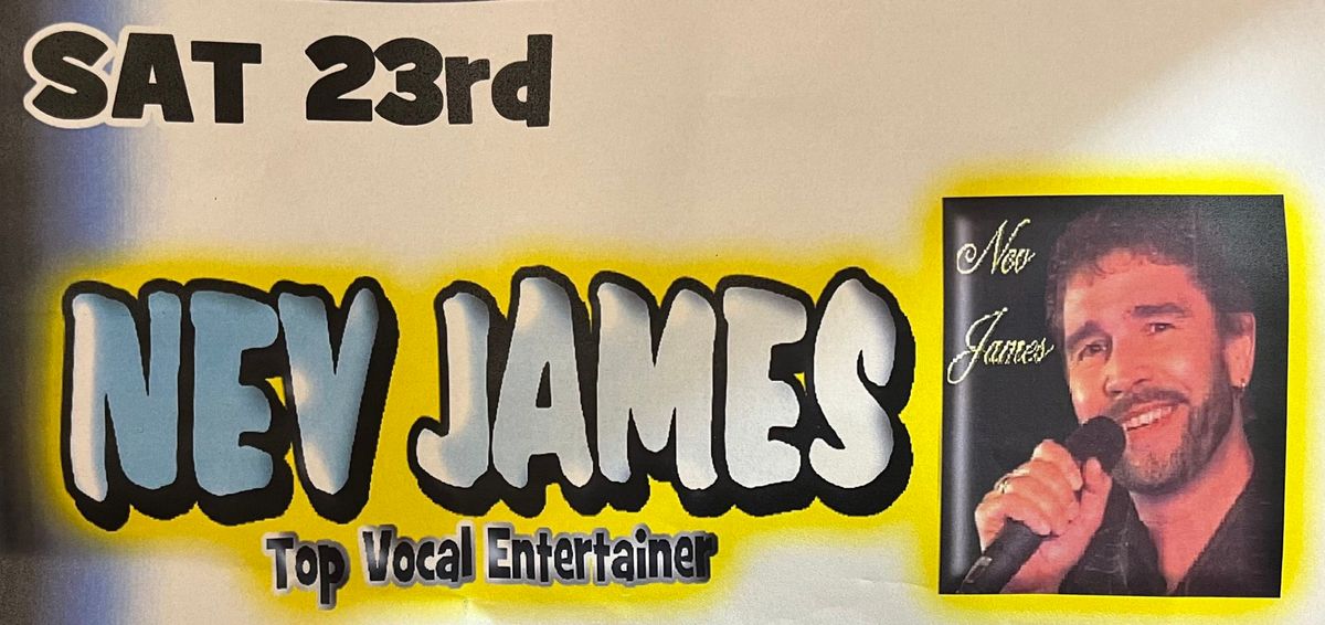 Live Entertainment- Top male vocalist Nev James