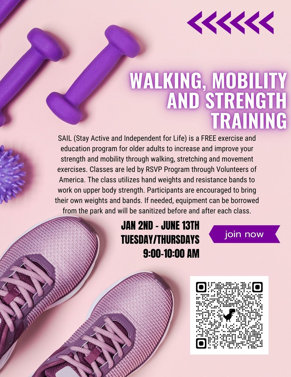 Walking, Mobility and Strength Training
