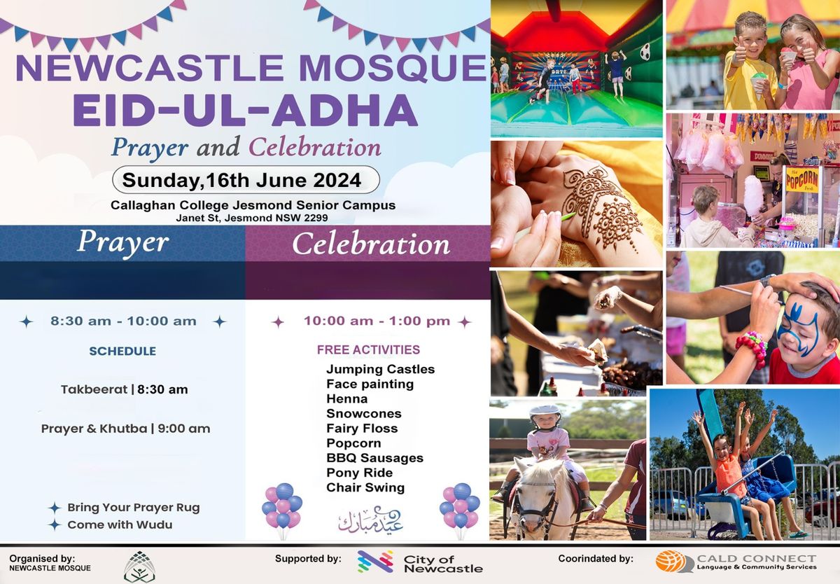 Newcastle Mosque Eid al-Adha Prayer and Celebration