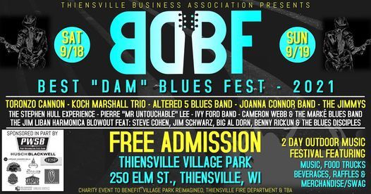 Best "Dam" Blues Fest (BDBF 2021) - Thiensville Village Park