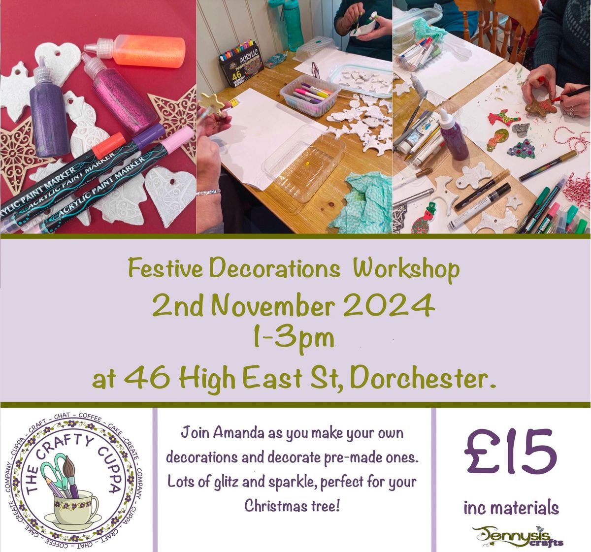 Festive Decorations Workshop