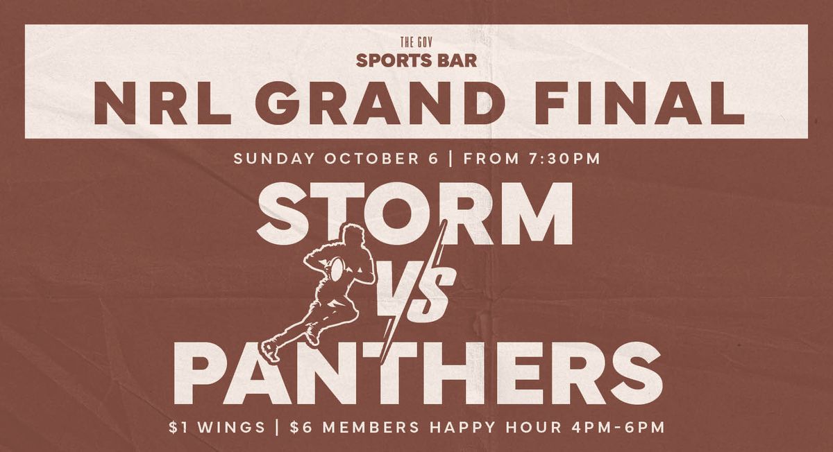 NRL Grand Final | Storm vs Panthers