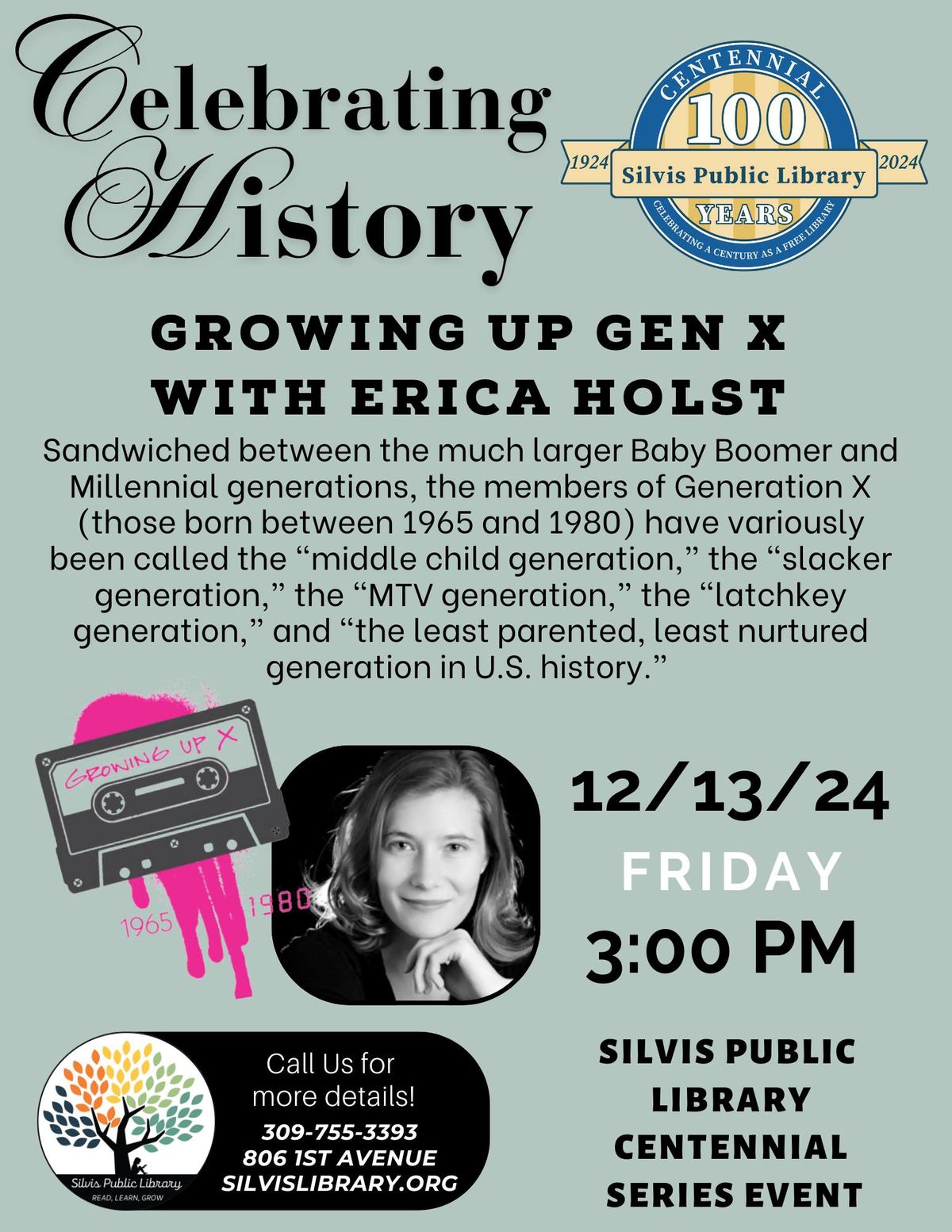 \ud83c\udfdb\ufe0f Celebrating History \u2013 Growing Up Gen X with Erica Holst