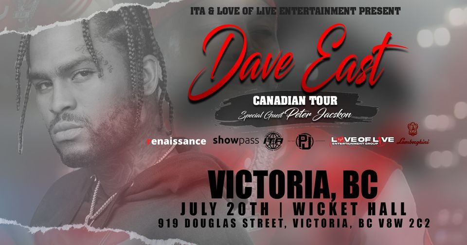 DAVE EAST | VICTORIA