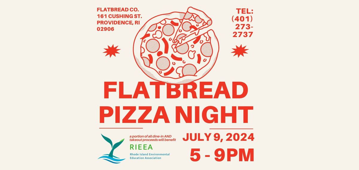 Flatbread Pizza Night (RIEEA Fundraiser)