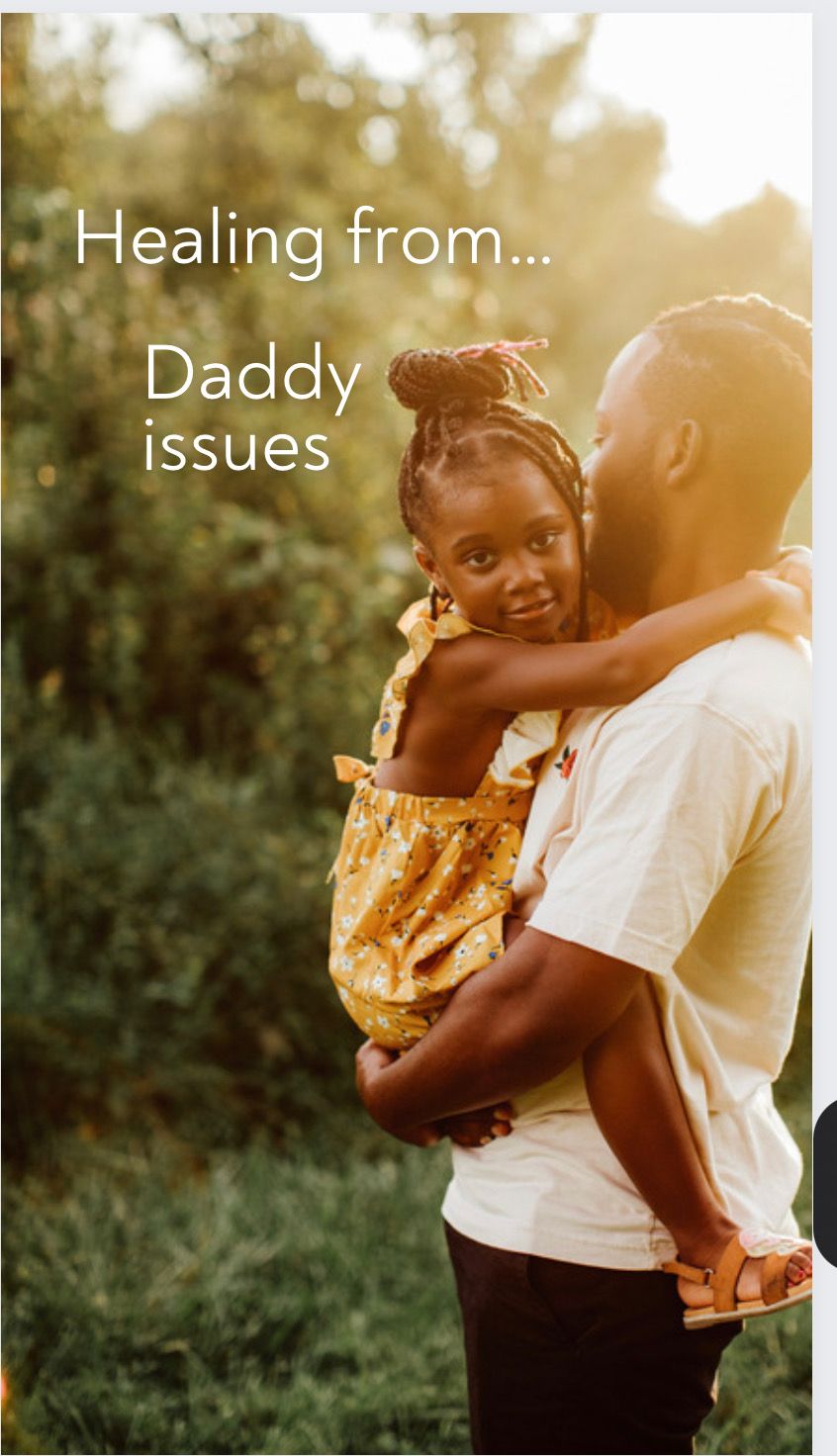 Daddy Issues: Healing childhood trauma to encourage healthy relationships