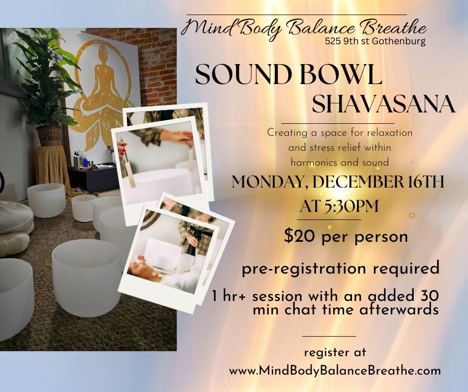 Sound Bowl Shavasana - December