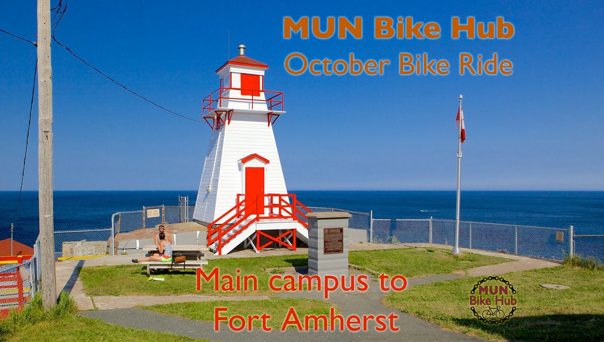 MUN Bike Hub - October Ride to Fort Amherst