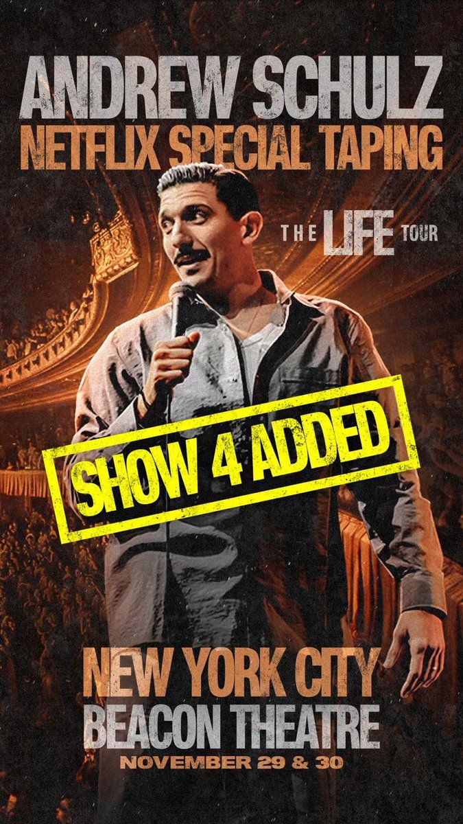 Andrew Schulz: Life at Beacon Theatre