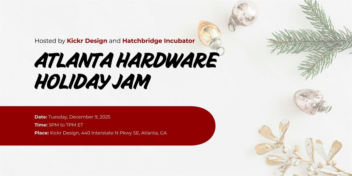 Atlanta Hardware Holiday Jam