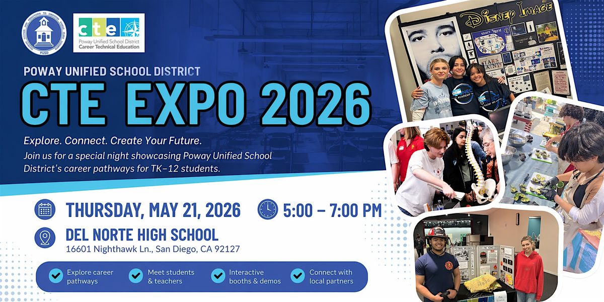 Poway Unified School District CTE Expo 2026