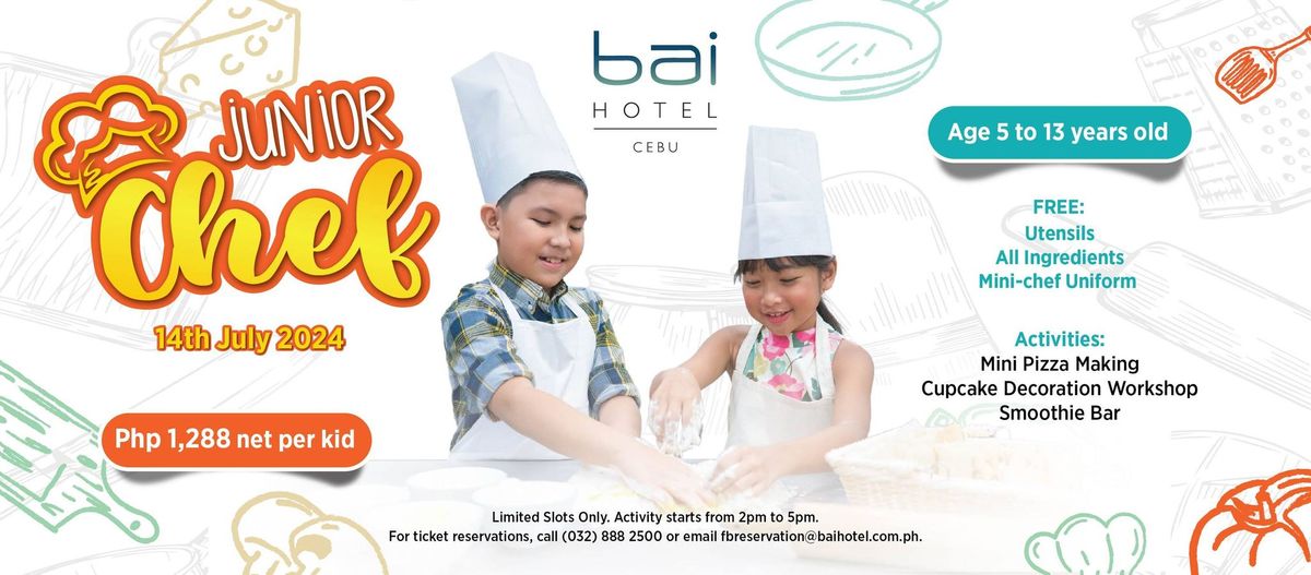 Junior Chef at bai Hotel Cebu