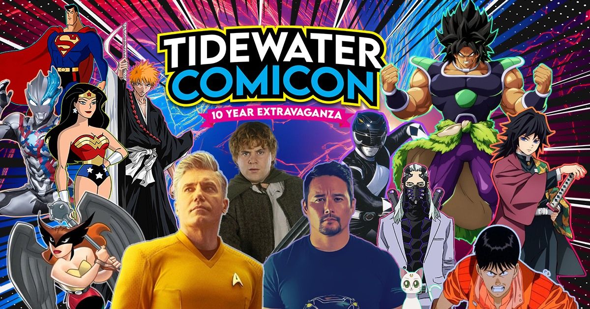 TIDEWATER COMICON MAY 18-19, 2024