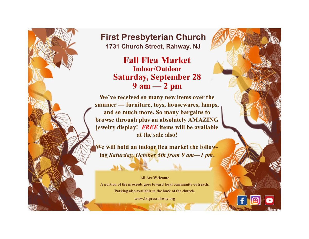 Indoor\/Outdoor Annual Fall Flea Market