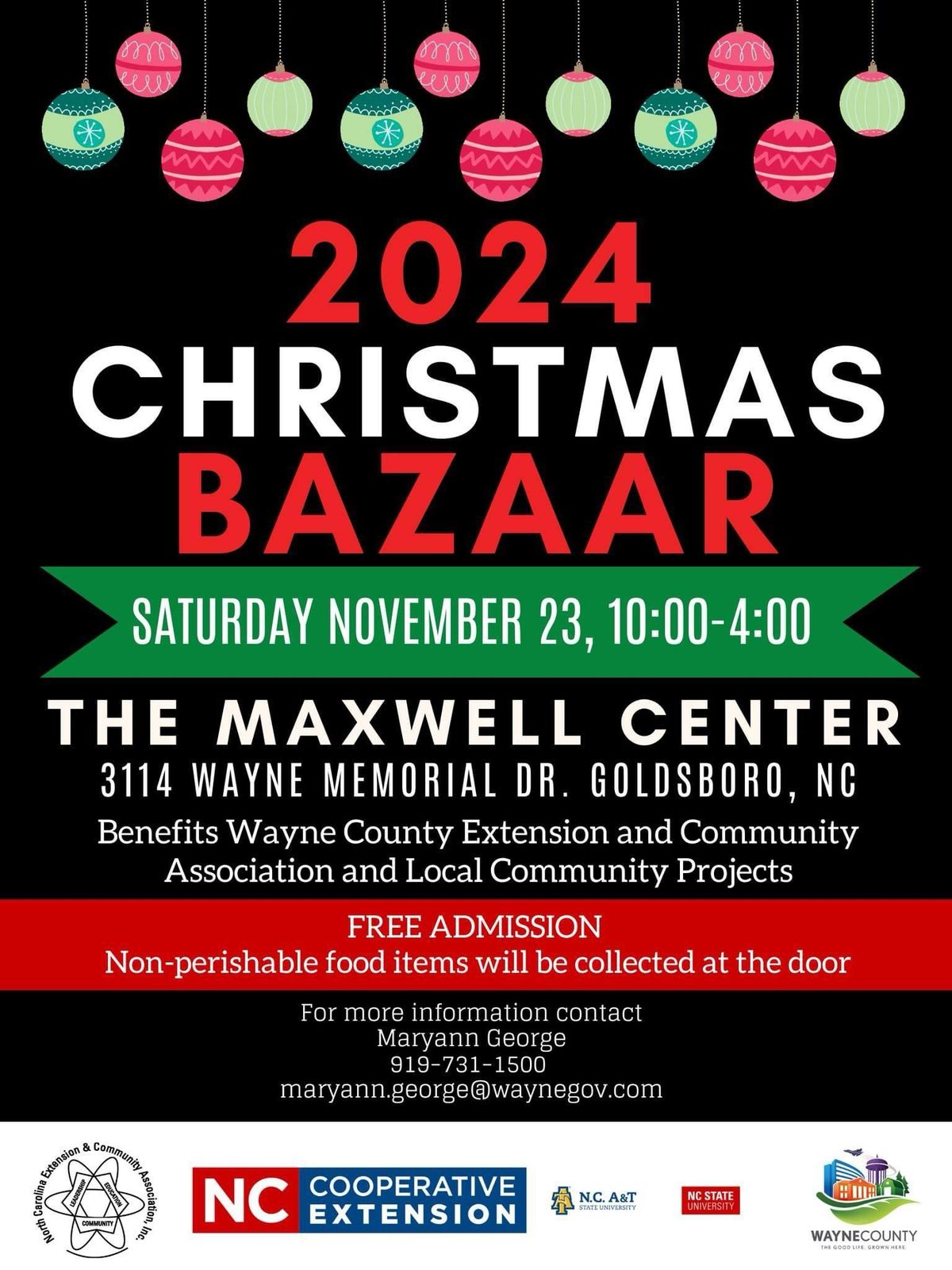 2024 Christmas Bazaar 