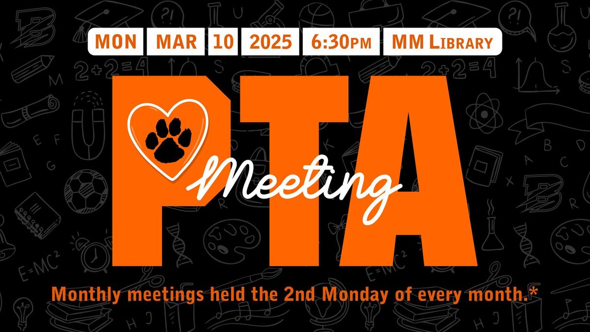 March PTA Meeting