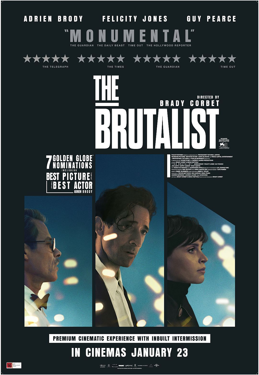 THE BRUTALIST Advance Screening at The Vic Devonport