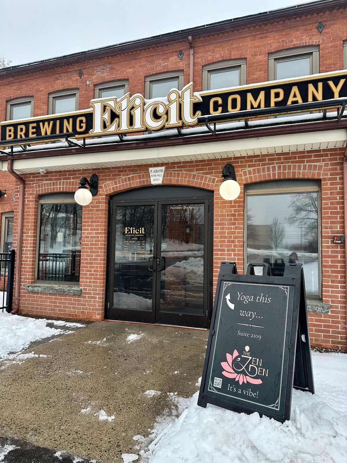 Gentle Yoga at Elicit Brewing! 