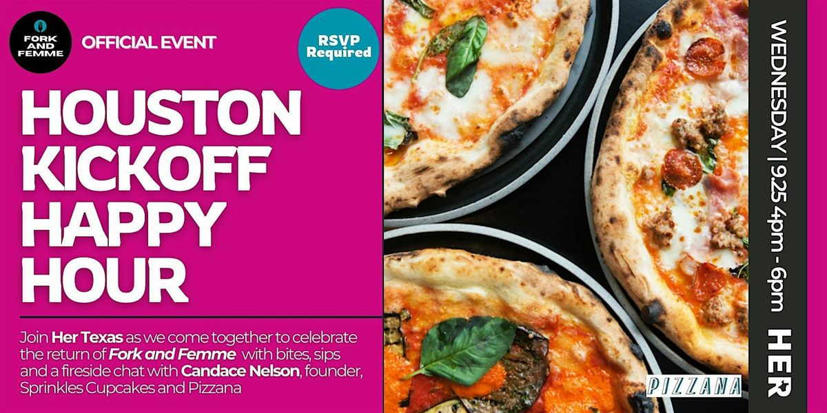 Houston Kickoff Happy Hour w\/ Candace Nelson