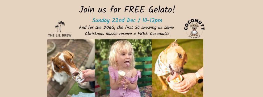 Free Gelato and Cocomutt