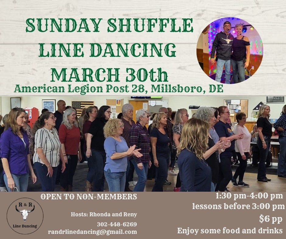 Sunday Shuffle Line Dancing 