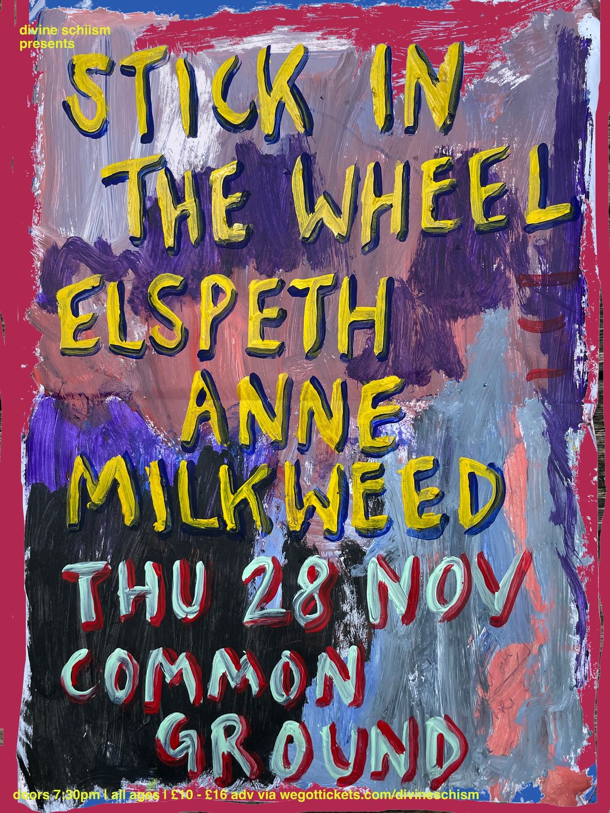 Stick in the Wheel + Elspeth Anne + Milkweed