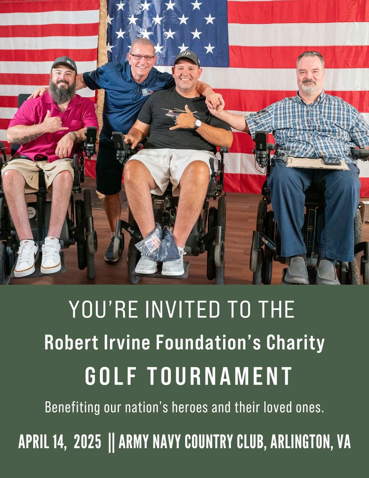 Robert Irvine Military Heroes Charity Golf Tournament - Arlington, VA