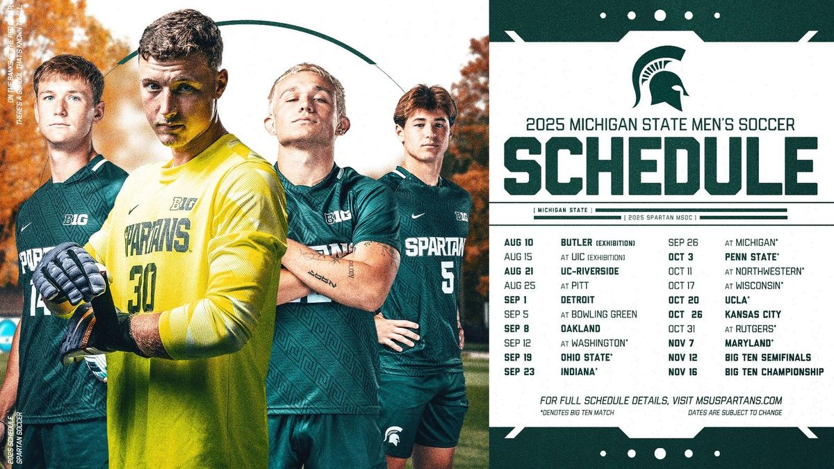 UCLA Bruins at Michigan State Spartans Mens Soccer