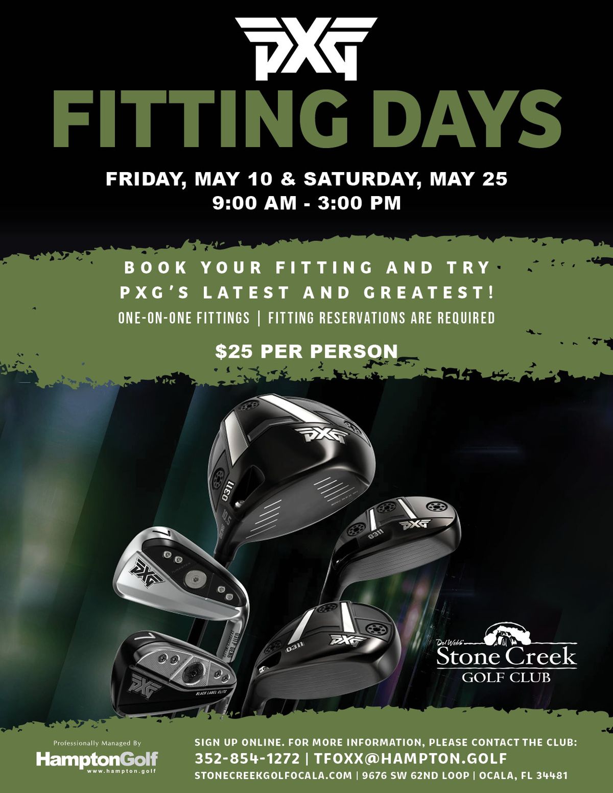 PXG Fitting Days (May)