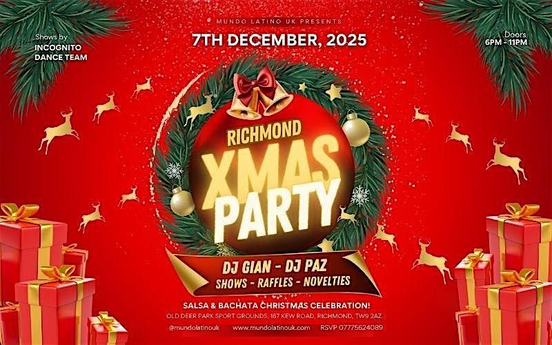 The Richmond Salsa & Bachata Xmas Celebration!